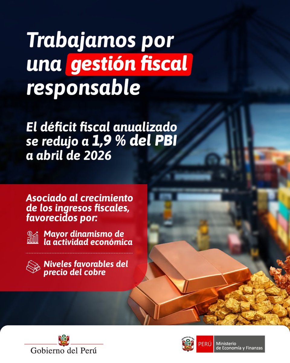 Ministerio de Economía y Finanzas tweet media