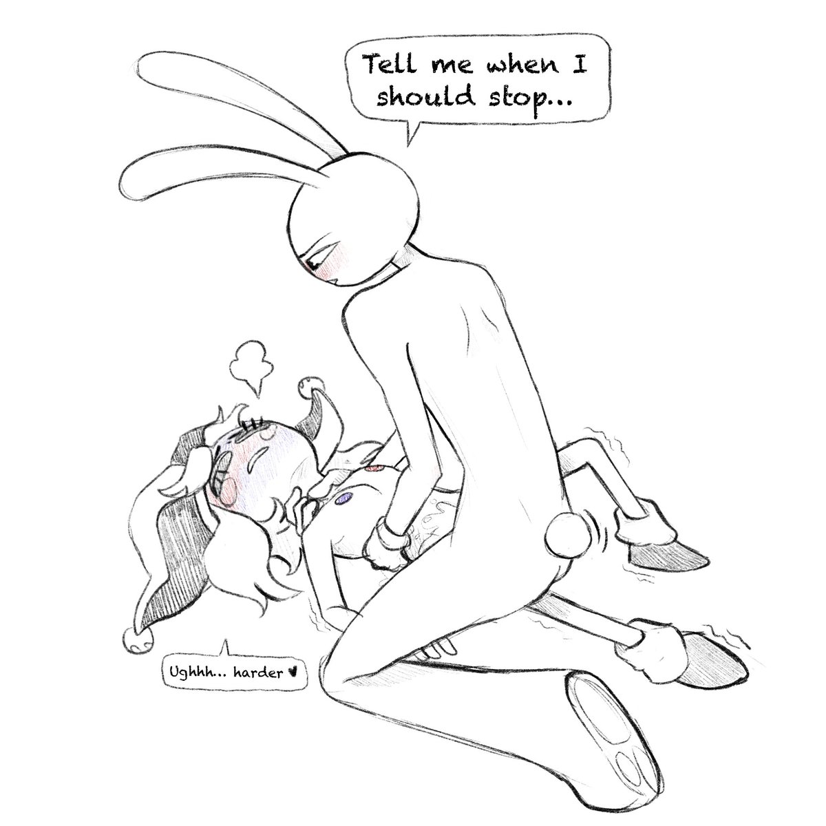 rainbow_goudou's tweet photo. Here is an other angle 🫦
#funnybunny #jax #pomni https://t.co/6UOeNHV7gE