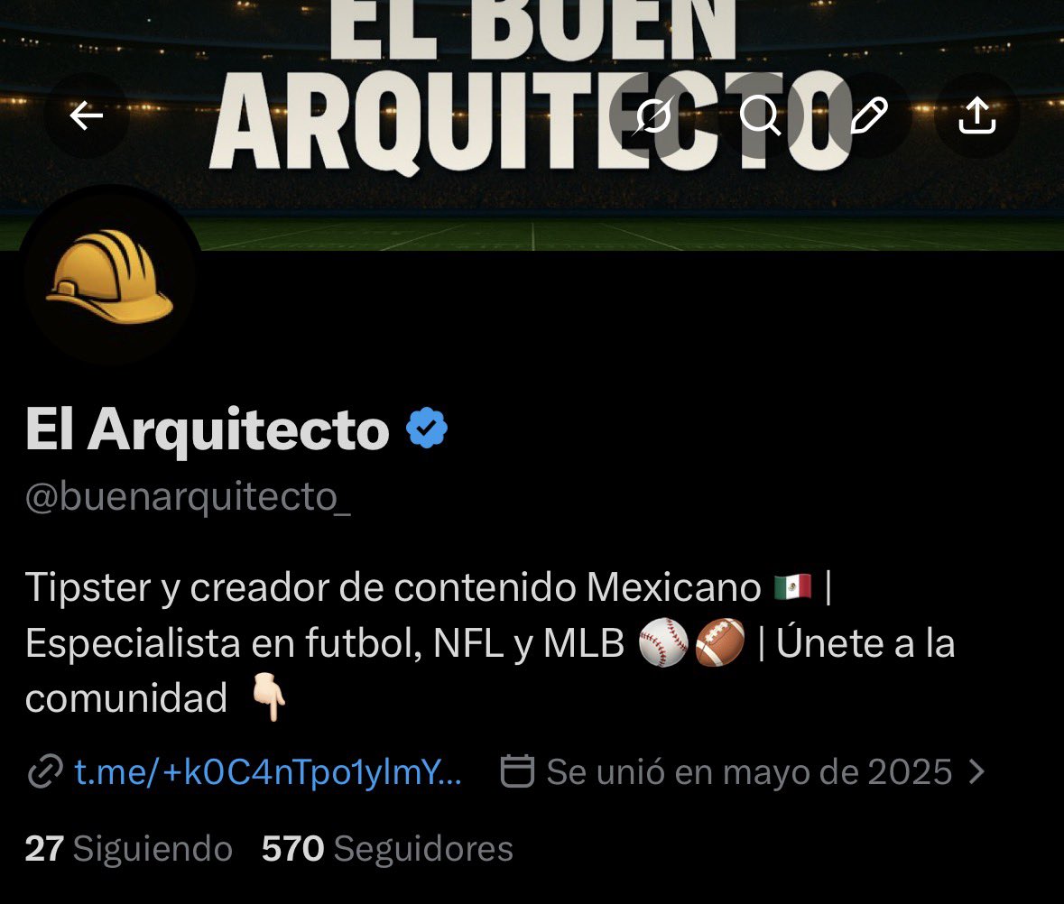 El Arquitecto tweet media