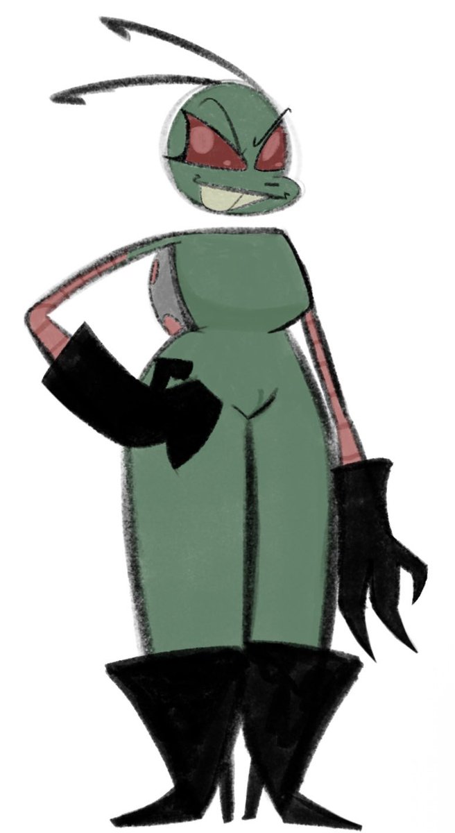 cumZ3R0's tweet photo. I love Invader Zim. (This isn’t him.) https://t.co/Y9VO2uqMoI
