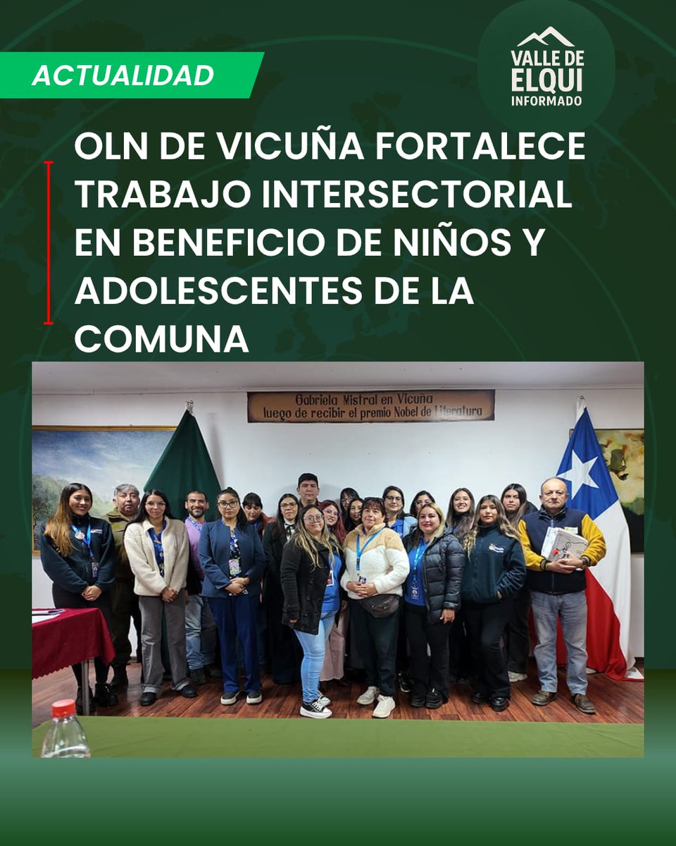 ValledeElquiInf's tweet photo. La OLN de Vicuña fortaleció el trabajo intersectorial en favor de niños, niñas y adolescentes de la comuna
https://t.co/VPmqmRrlRA

#Vicuña #Infancia #Adolescencia #Comunidad #Elqui https://t.co/z48so27pQa