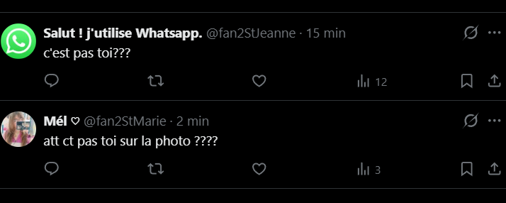 Poy00000000's tweet photo. @fan2StMarie tic et tac en commentaire #vzy https://t.co/oHdqNdcKwi