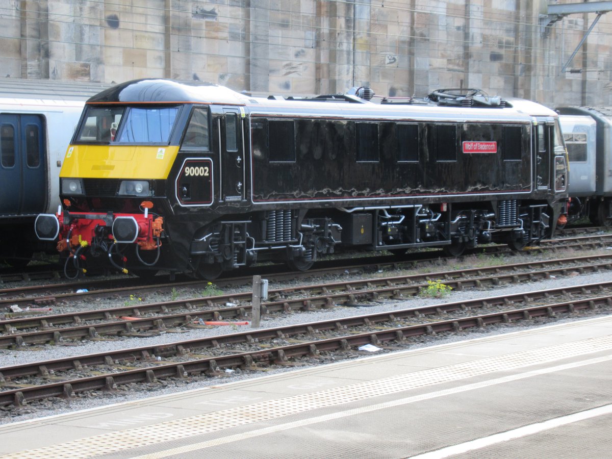 mdb1images's tweet photo. LSL 90002 'Wolf of Badenoch' looks immaculate whilst stabled at Carlisle on 18th May 26. https://t.co/ncphJ0xnZ0