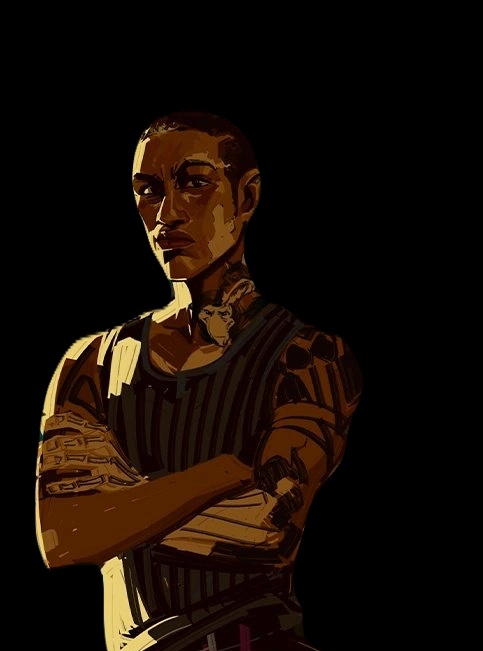 Kod4_85's tweet photo. Uma coisa pouco falada é como #ASRPG #ASRPGDiaZero dá uma aula de interpretação de atributos. Malik, com o maior atributo de expressão da mesa, era difícil de entender quando falava, mas tudo que fazia impactava a mesa e os espectadores. Prt q ele foi punk até o fim. https://t.co/b1DhNczBWH