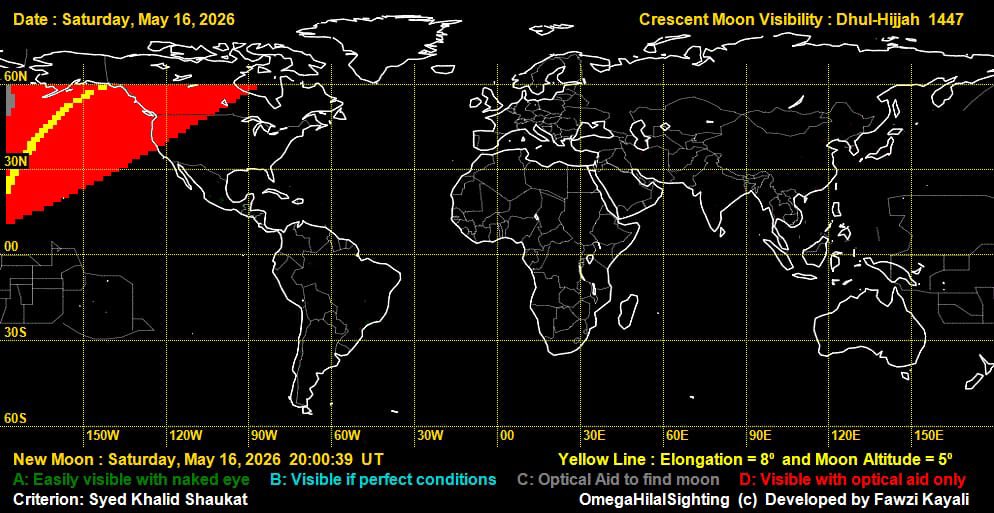 suikof's tweet photo. Pertanyaan pada @MuhammadiyinGL 

Secara posisi hilal, ketika penentuan 1 Ramadhan dan 1 Dzulhijjah 1447 H itu mirip. Data gambar dari situs moonsighting

Pertanyaannya, kenapa Ramadhan diumumkan lebih maju, sedangkan Dzulhijjah tidak?

https://t.co/epHQcGiiAj https://t.co/pJf9SLKJP4