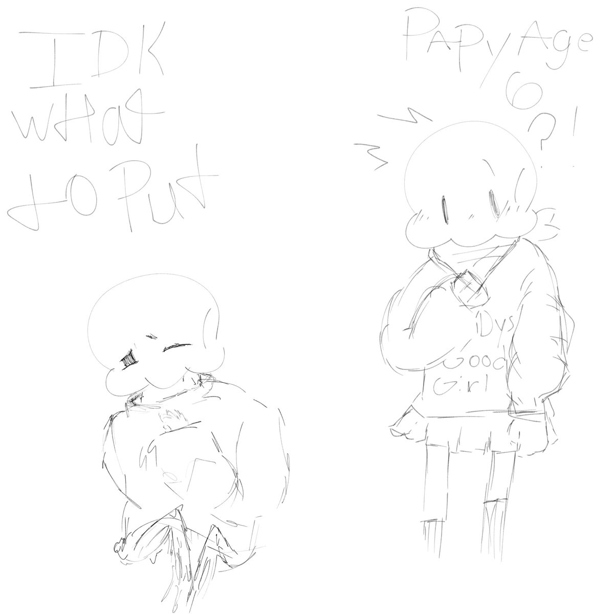 whxresicle's tweet photo. Baby papy is so cute hehe — | #undertale #papyrus #fontcest #sanspapy | made for @Cn1CH5FFL2 🐰 https://t.co/BL31C38WYR
