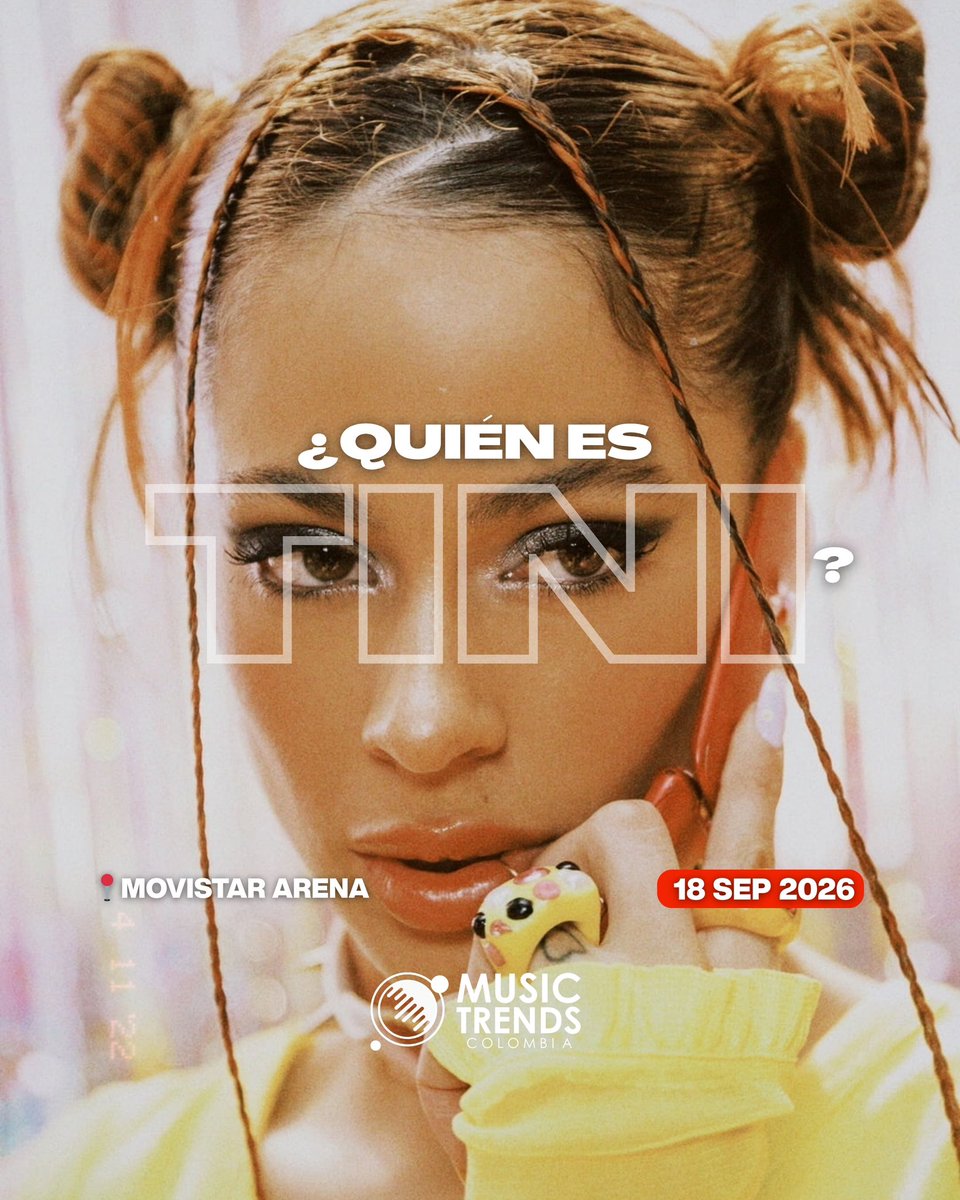 musictrendscol's tweet photo. Un breve resumen de quién es @TiniStoessel 🖊️🗒️ 

🗓️ Nos vemos el 18 Septiembre 

Últimas entrada en @Tuboletaoficial 🎫

Un evento de @BreakfastLiveCo 🎤 https://t.co/LUoA061L3X