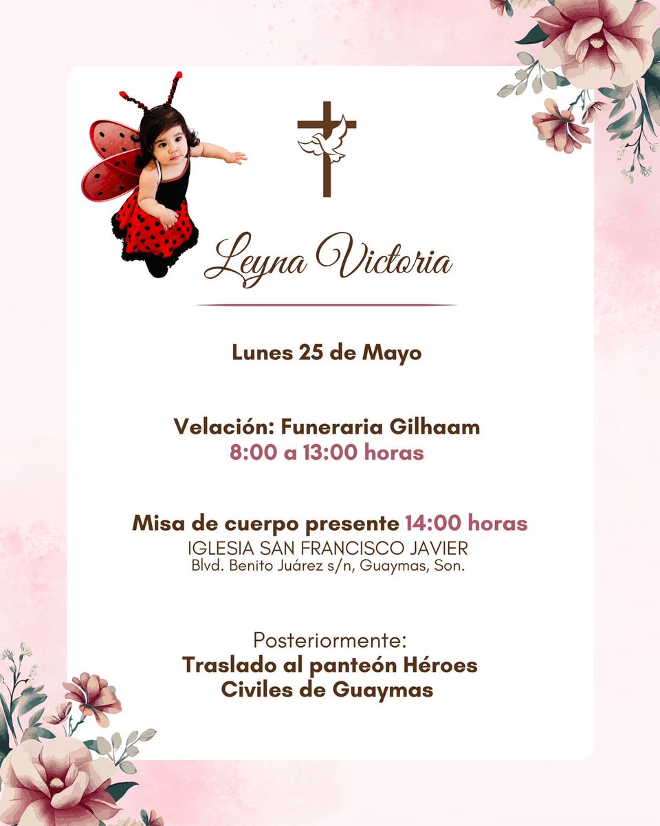felguimor's tweet photo. Ante distintas versiones que han circulado en algunos espacios, nos informan que la solicitud de licencia del senador Heriberto Aguilar Castillo obedece a motivos personales y familiares relacionados con el sensible fallecimiento de su sobrina, Leyva Victoria Aguilar Carrillo.

La información ha sido confirmada por el propio entorno del legislador.

Desde Nuevo Sonora reiteramos nuestro respeto y solidaridad para el senador y su familia en este momento profundamente doloroso.
@juntosheriberto @AlfonsoDurazo