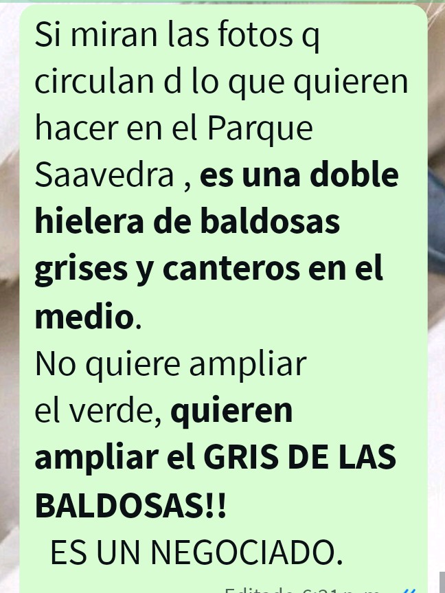 vecinos Saavedra tweet media