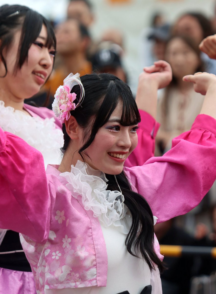 samezame2018's tweet photo. 豊川おいでん祭から❗
常笑さんの演舞
｢桜咲 -さいさき-｣より✨
#豊川おいでん祭 
#おいでん祭 
#常笑 
#さいさき https://t.co/ExnYcIwOZ6