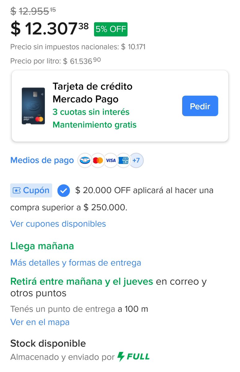 AhorrandoAndoAr's tweet photo. ESTÁ EN PROMO 🙌

Gel íntimo Prime Touch x 200ml a $12.307

https://t.co/CSBm7Z1IB9 https://t.co/OvmA6Q3Evl