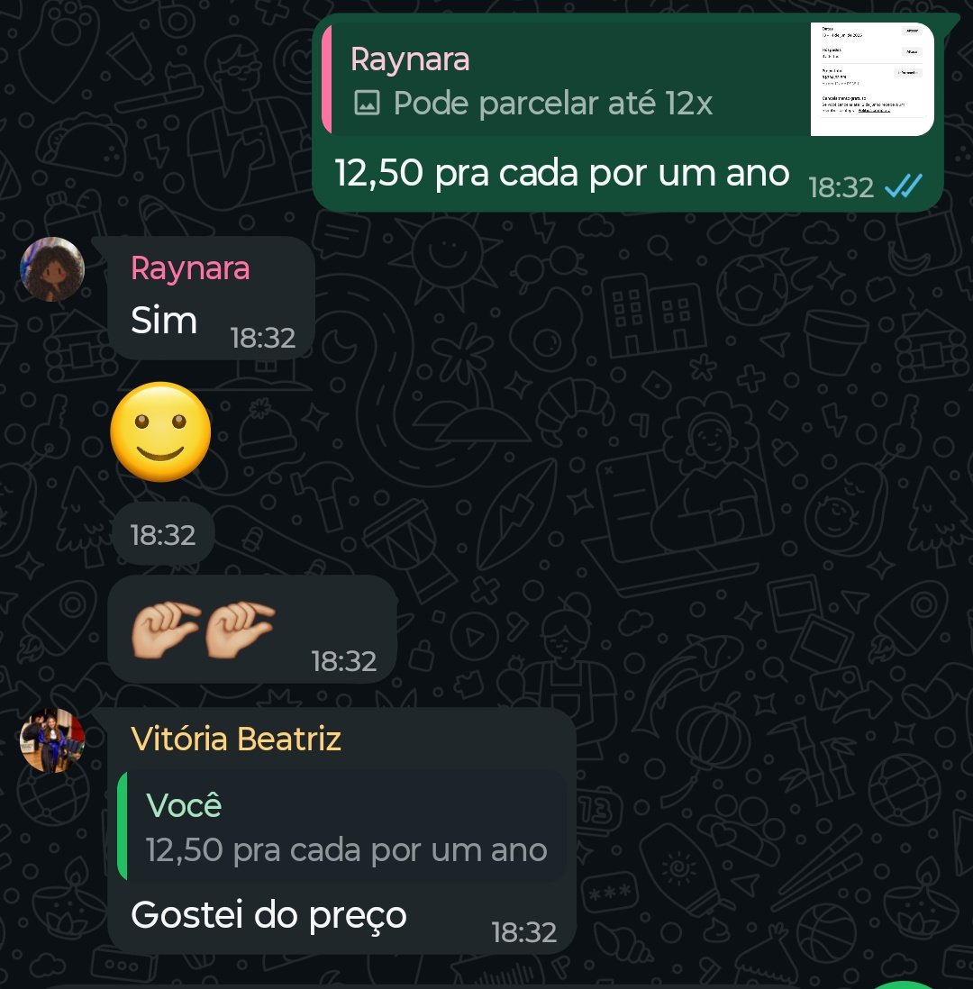 _setentaesete's tweet photo. "aí parcelar é descontrole financeiro"
A gente: https://t.co/AR4Dhq7nUG