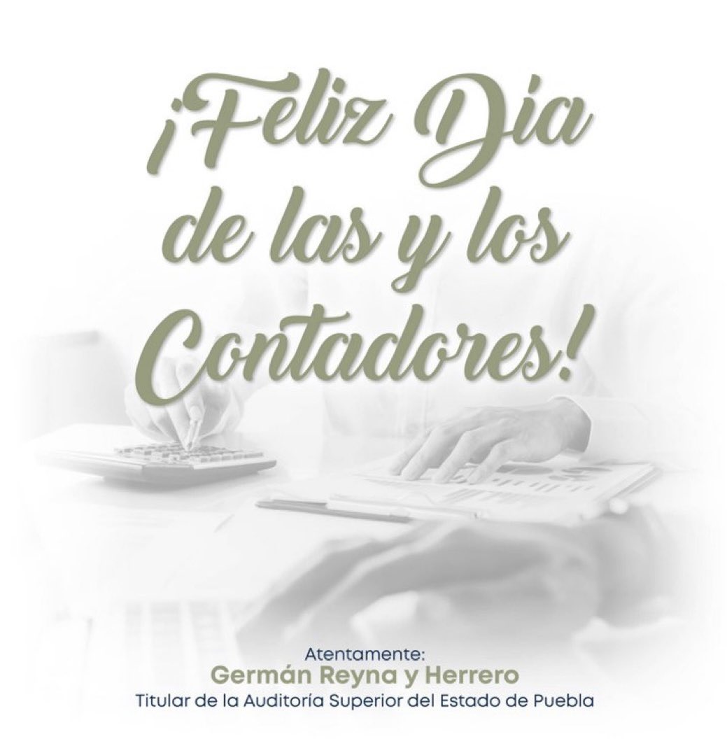 GermanReynaH's tweet photo. Reconocer a las y los contadores es reconocer a quienes, con ética, disciplina y visión estratégica, dan certeza a las decisiones, fortalecen nuestras instituciones e impulsan el crecimiento de México.

Su trabajo no solo ordena números; construye confianza.

Mi reconocimiento y felicitación a todas y todos los contadores en su día.

#DíaDelContador #México #Contaduría #Transparencia