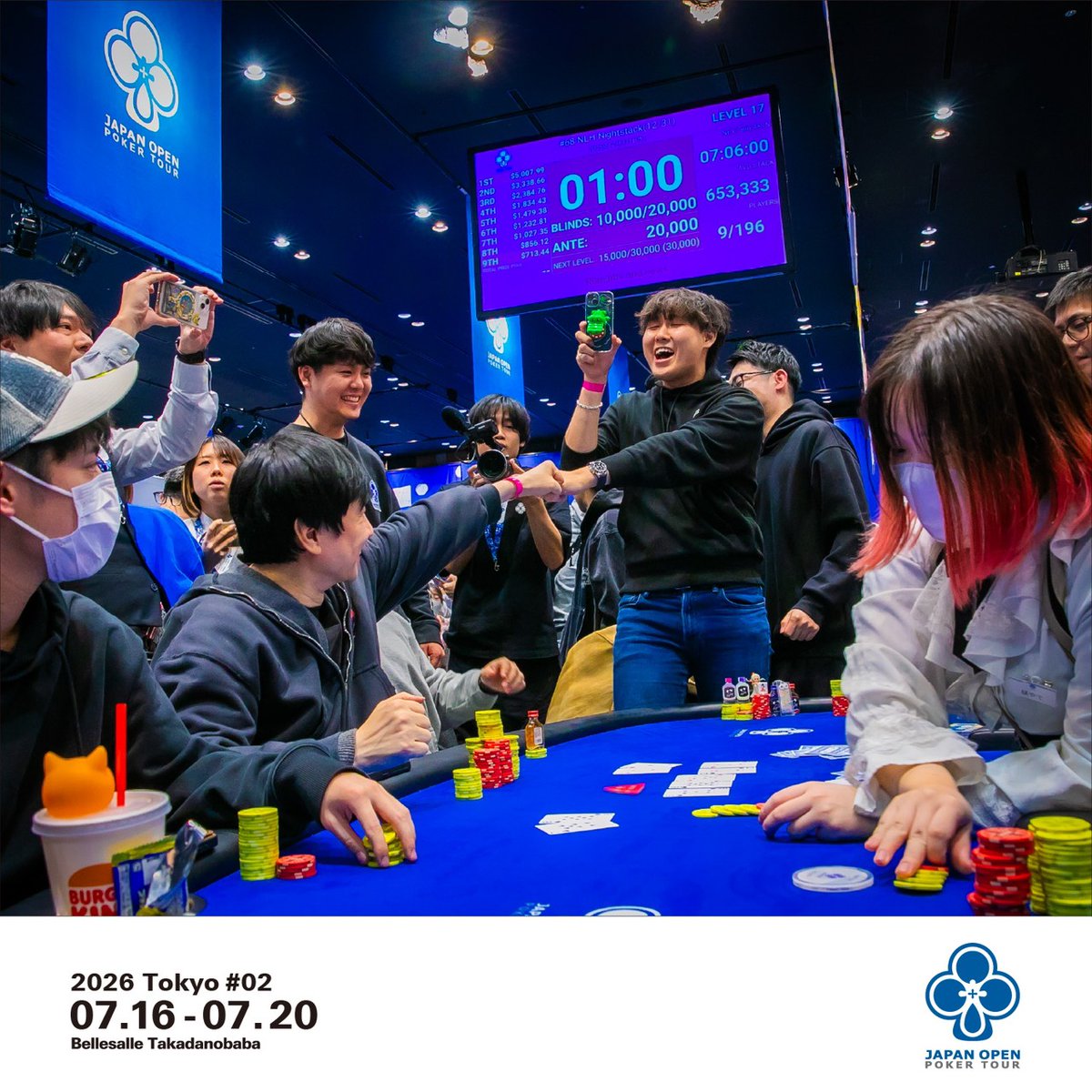 【新宿GGPL】GoodGame Poker Live SHINJUKU tweet media