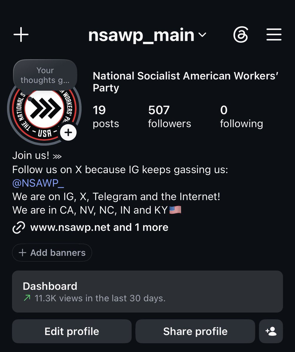 National Socialist American Workers’ Party tweet media