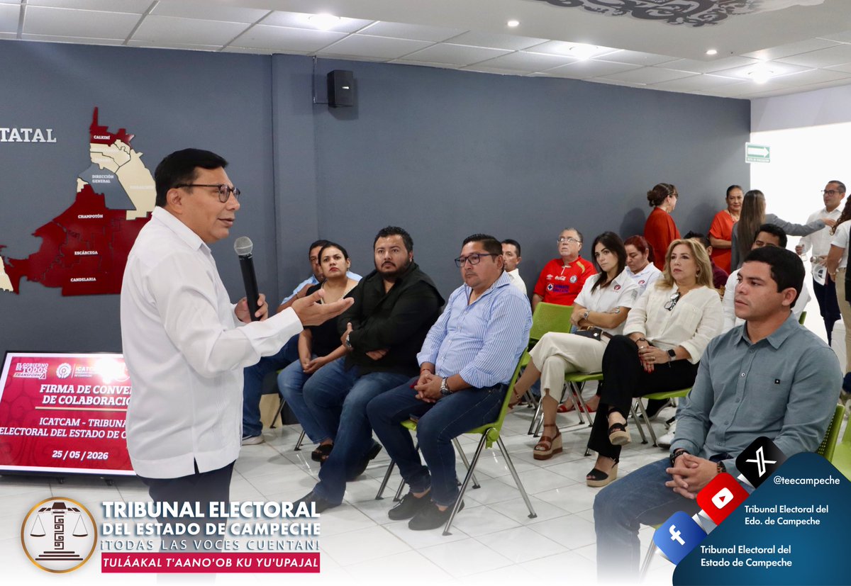 Tribunal Electoral del Estado de Campeche tweet media
