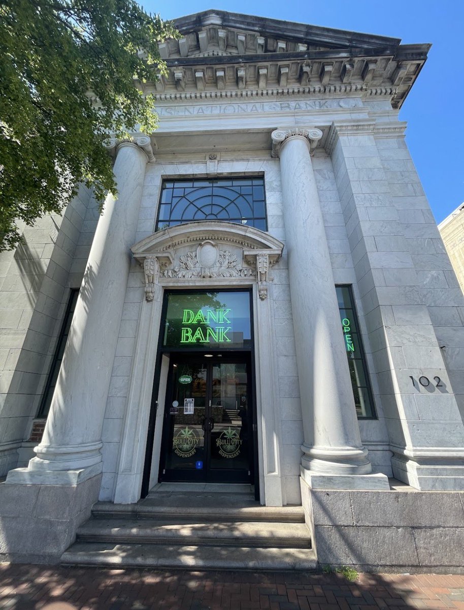 AbbyFlyer's tweet photo. the Bull City Dispensary in Durham, NC https://t.co/ga2lcKku7D