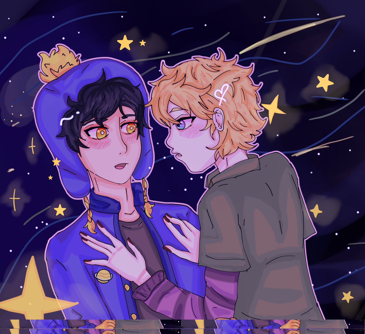 amittyforger's tweet photo. @manoravui eu n sou mt de me apegar casais no geral, mas tem um casal da minha obra favorita (south park) q eu sou MT MT apegada, ja desenhei eles varias vezes inclusive https://t.co/Qe6Ybk9xZ5