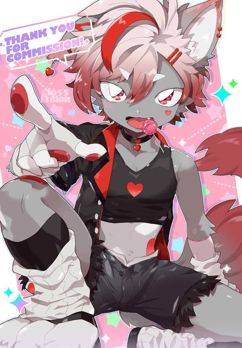 _431642's tweet photo. ❤️🖤*.THANK YOU FOR COMMISSION!.* https://t.co/wZD8LNF2Xm
