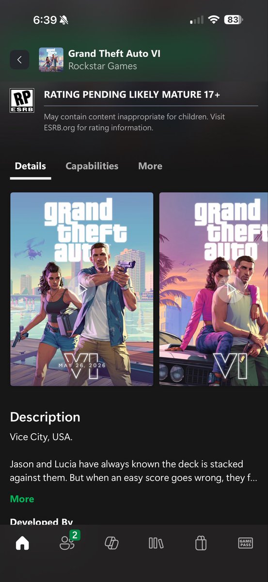 mastmann_conner's tweet photo. @RockstarGames sooo are we still gonna be able to play on May 26 2026? https://t.co/GqGp1iJJ3p