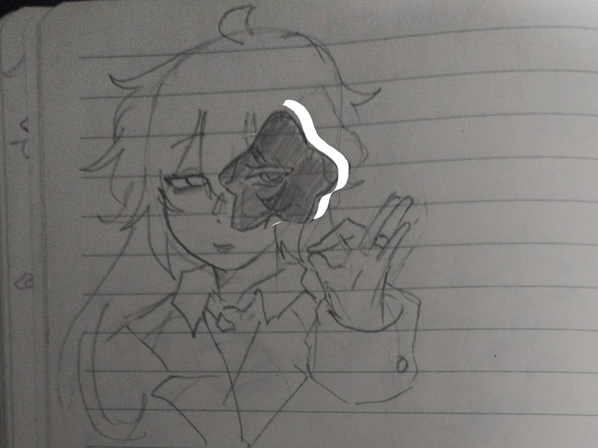 Mitsubabs's tweet photo. Hola ando frustradete por no poder dibujar como me imagino 😡
Pero quería enseñar mis bocetos de un AU que tengo!!! 

#hutao #chongyun https://t.co/UVcGZHzuwr