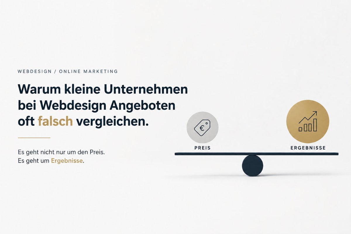 primaProfi's tweet photo. Viele vergleichen Webdesign über den Preis. Entscheidend ist oft etwas anderes: Anfragen, Zielgruppe und Sichtbarkeit. primaProfi Webdesigner
#Webdesign #SEO #OnlineMarketing #KMU https://t.co/TU1FB8eRqp