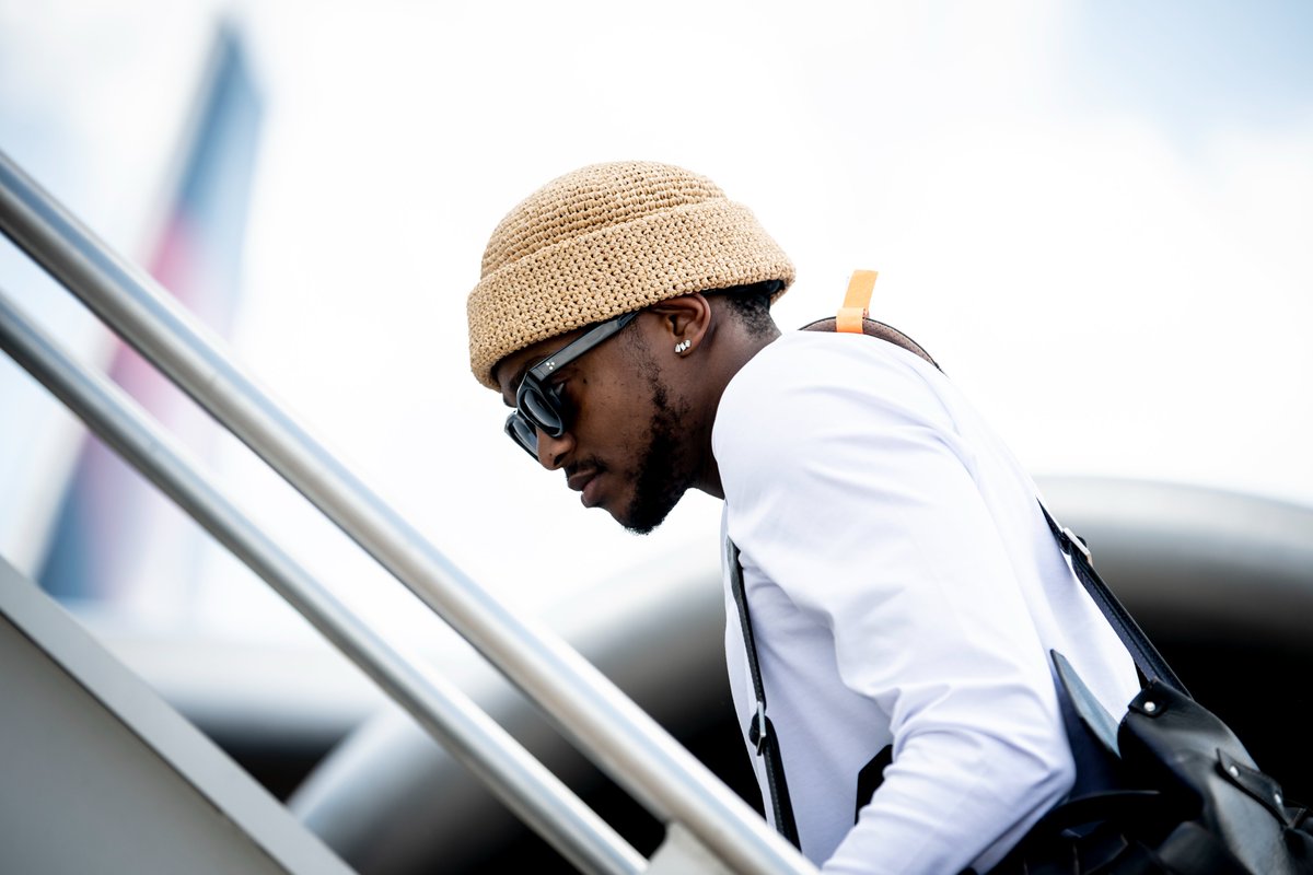 spurs's tweet photo. back to OKC ✈️ https://t.co/PTIBT3QUBv