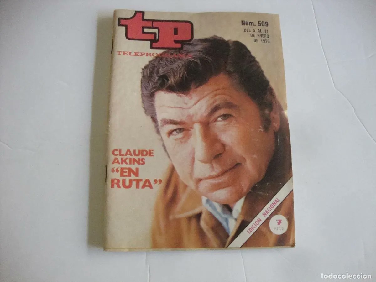 LibrosVintage's tweet photo. Antes de defender la ley sin gran fortuna en el condado de Orly (Georgia), Claude Atkins fue durante dos temporadas el camionero Sonny Pruitt 'En ruta', del que apenas guardo recuerdos.

'Moving On' (1974-1976)
#TelePrograma n° 509 (enero 1976)
https://t.co/HRwt4q1Xh4 https://t.co/szCk9u7Hfi