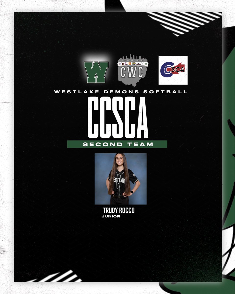 Demonssoftball's tweet photo. Congratulations to our following players for earning the following CCSCA honors 😈 

🥎 Maddie Moden
🥎 Riley Knapp
🥎 Trudy Rocco
🥎 Carson Schneider https://t.co/Z1nVlc9oWz