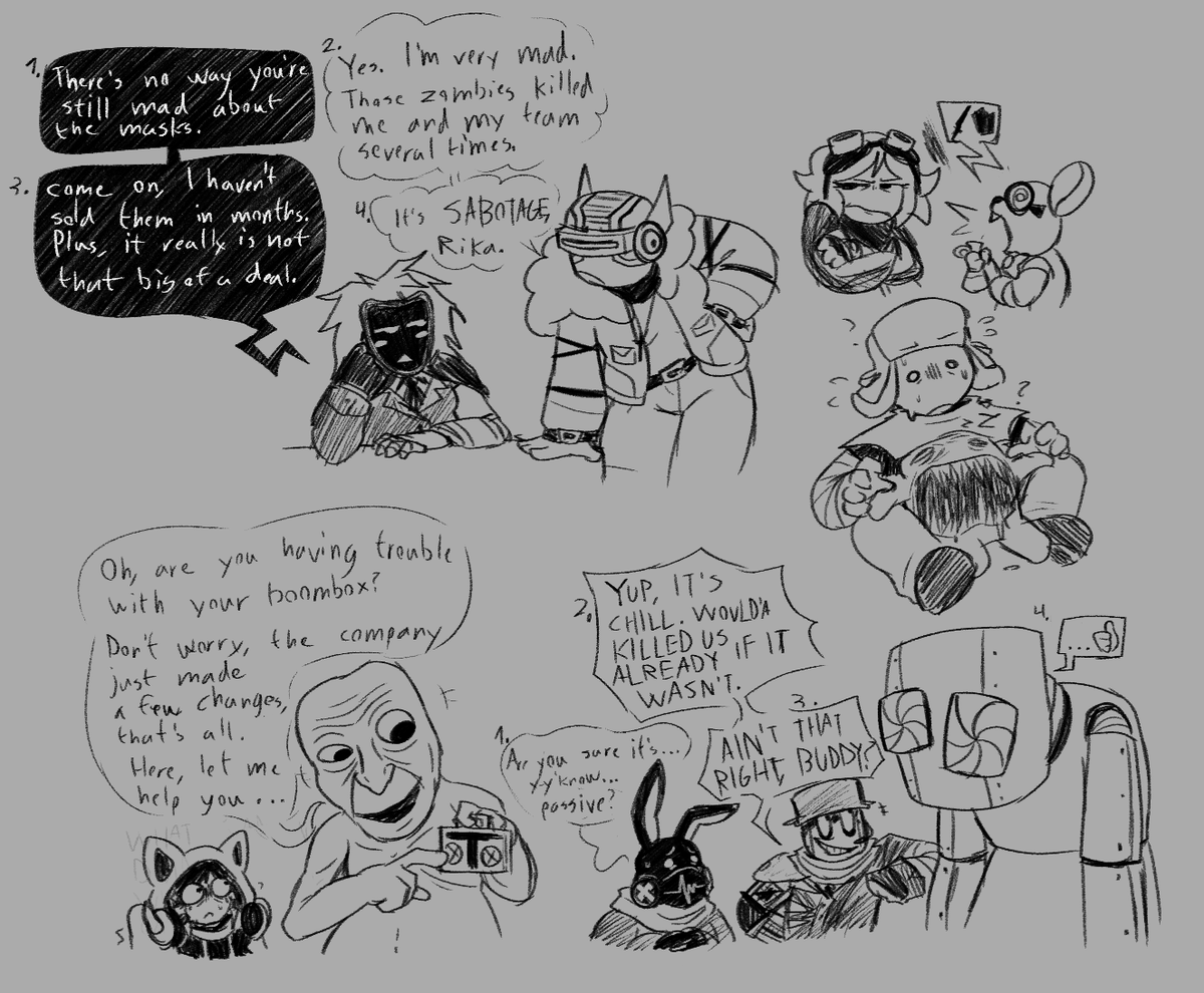 AntzIsMad's tweet photo. what a wacky little team
#art #pillarchase #pillarchase2 https://t.co/dgjlzd7yyr