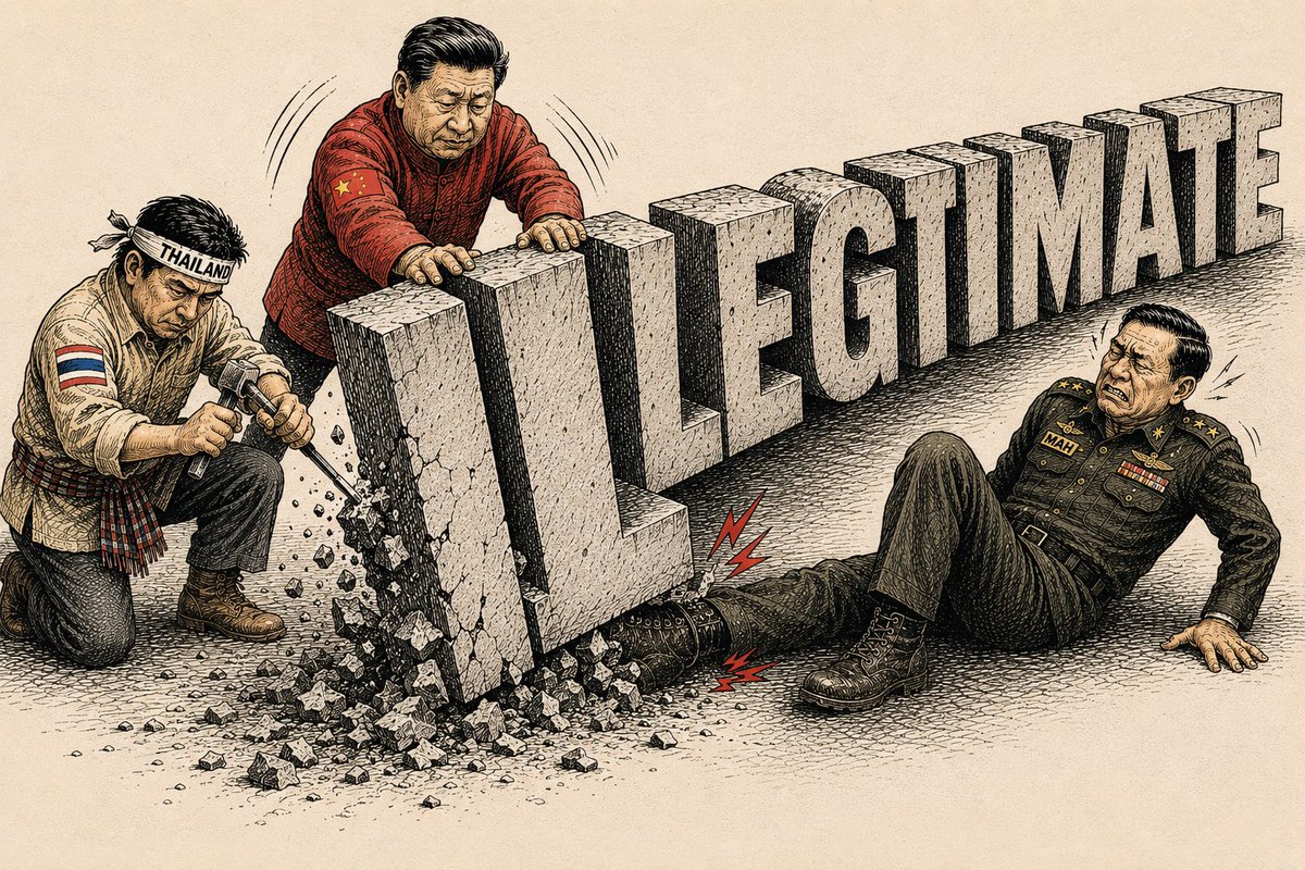 ChinHumanRights's tweet photo. The problem is not the burden.
The problem is the “IL.”

No matter how hard others try to remove it, illegitimacy remains attached to military rule in Myanmar. #WhatsHappeningInMyanmar #ASEAN #Thailand https://t.co/UHUCREyI4z