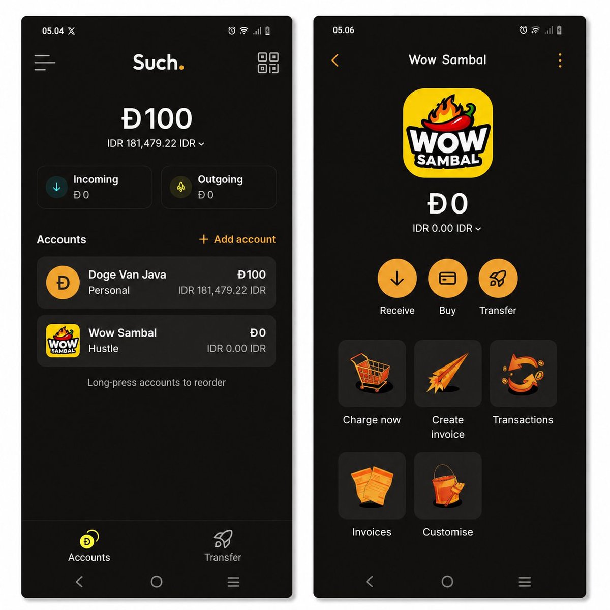 Dogevanjava's tweet photo. @dogecoin I'm so grateful to the entire team that built this app. It's been incredibly helpful in running my small business all in one app.

 It's truly amazing!  🙏🥳 https://t.co/zafVpcC5FE