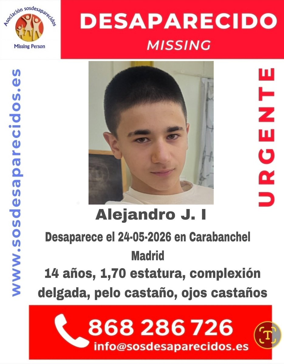 ALERTA DESAPARECIDOS tweet media