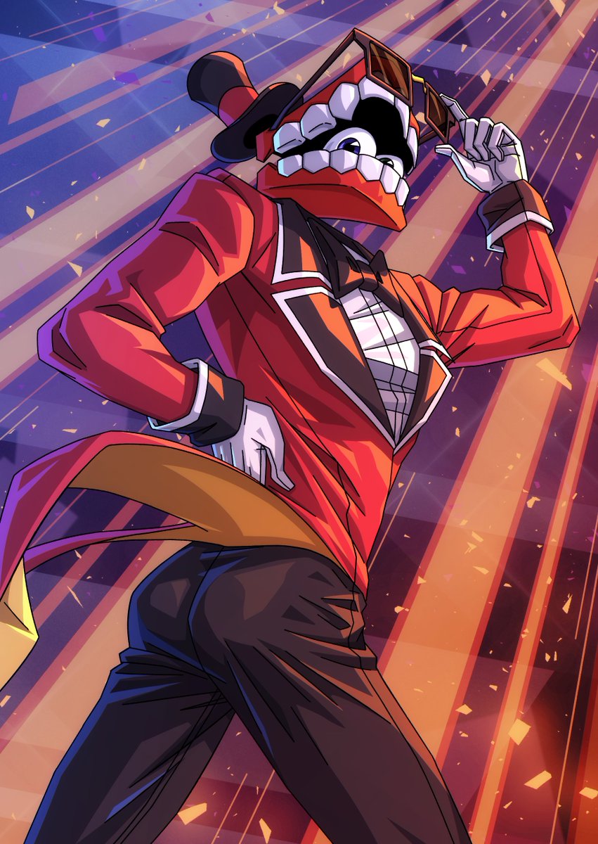 lizarukus's tweet photo. Another Caine fanart~

#tadc #theamazingdigitalcircus #the_amazing_digital_circus #fanart #digital_art #caine https://t.co/rz7xt2lzc0