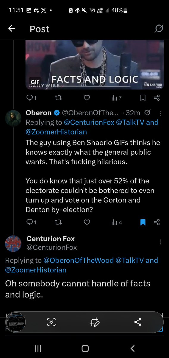 Centurion Fox tweet media