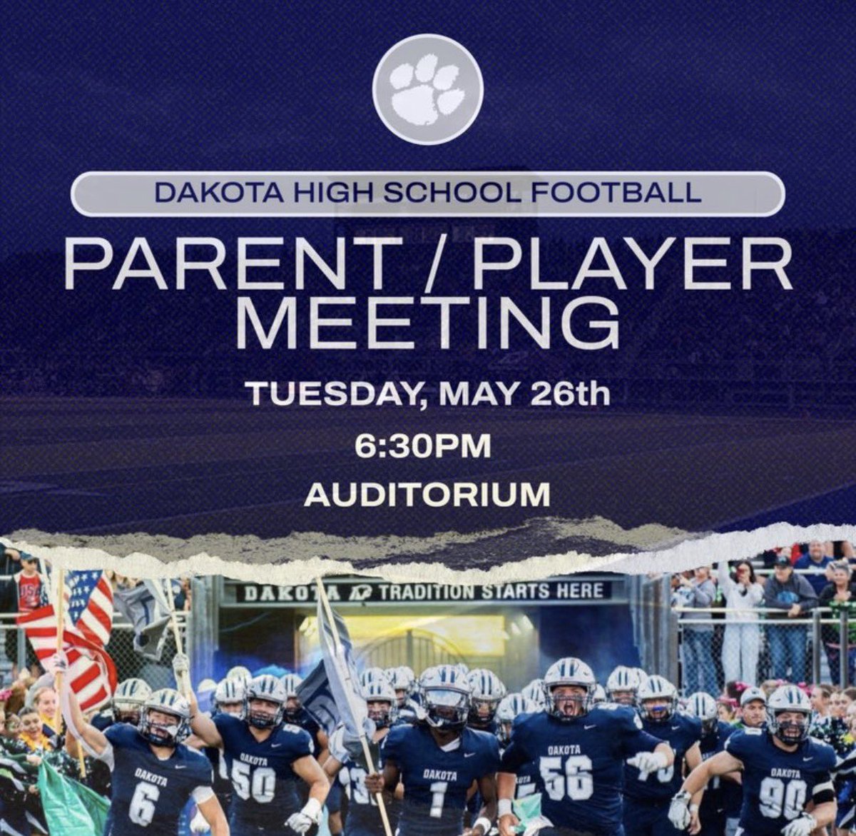 Dakota Football tweet media