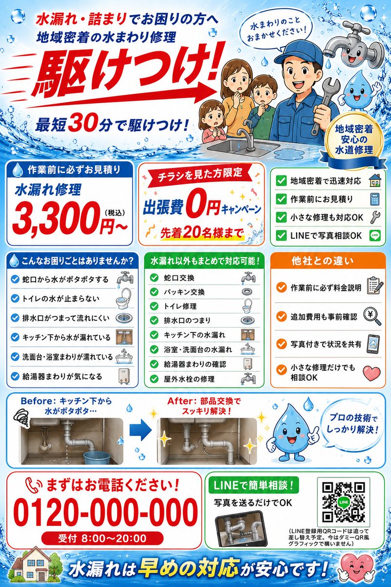 hawl_beta's tweet photo. なるほど！AI美女と同じやり方でチラシもできるwww
結局本質は変わらないのね。

それにしてもGPTちゃんすごいなぁ〜〜
日本語ちゃんと出してくれるのありがたい😭 https://t.co/YlYJXBuRj2