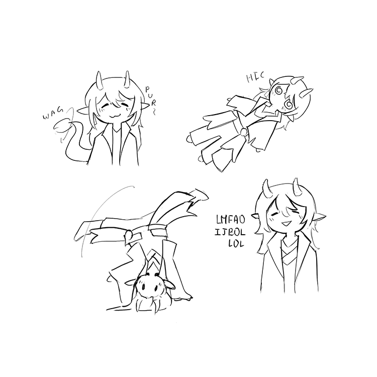 High Cloud Quintet Doodles tweet media