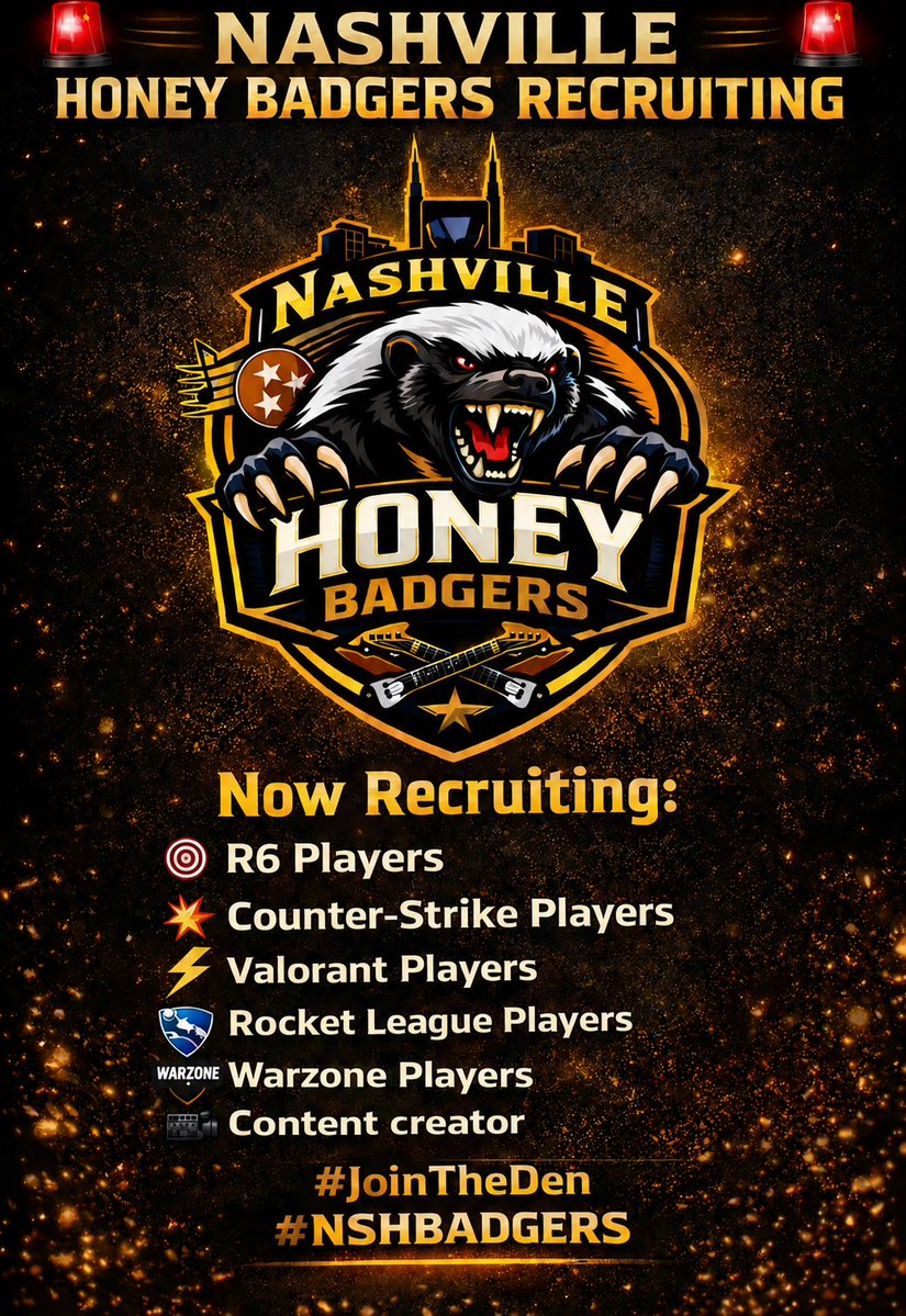 NASHVILLE HONEY BADGERS tweet media