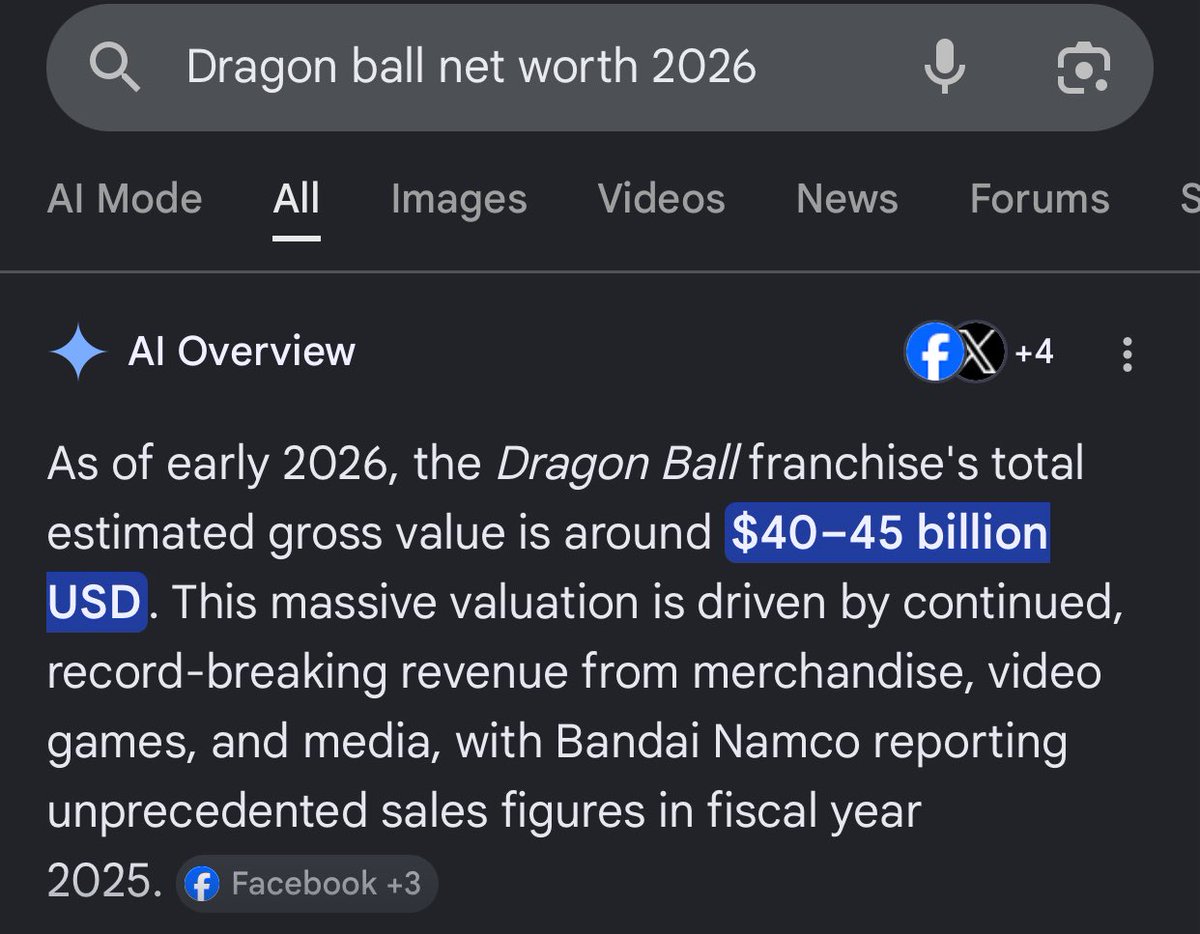 perfectcell7X10's tweet photo. @grok @ItzBermuda @hypergoku8 Grok you're using outdated data lol. https://t.co/VsgnSEJvXW