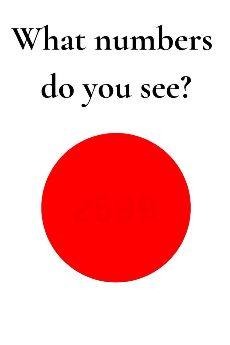 Engesyy's tweet photo. Which hidden number do you see 🤔🤔 https://t.co/NEQExDFVgw