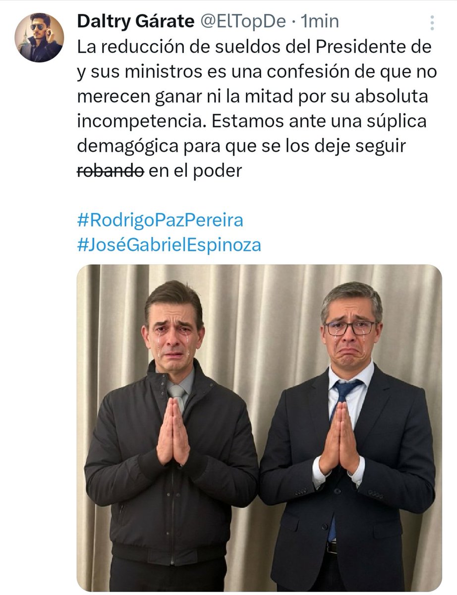 Daltry Gárate tweet media