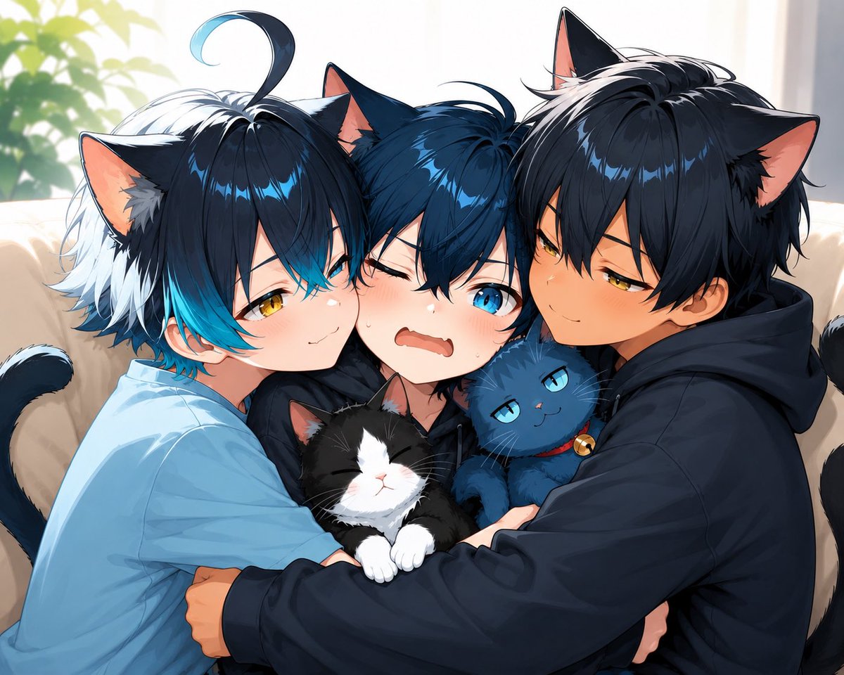 ねこみゃ🐾あおと🐈⬛ tweet media