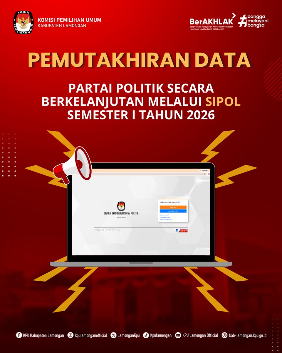 KPU Lamongan Official tweet media