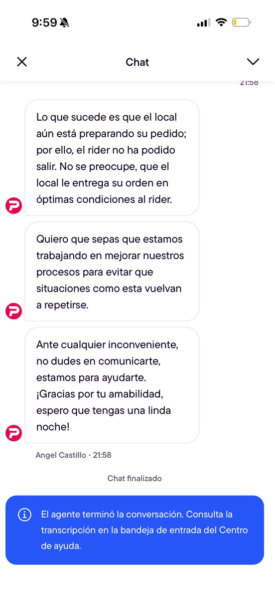 ceciichacon's tweet photo. Peor servicio no pueden dar :) @pedidosya https://t.co/KcoEk5BT2C