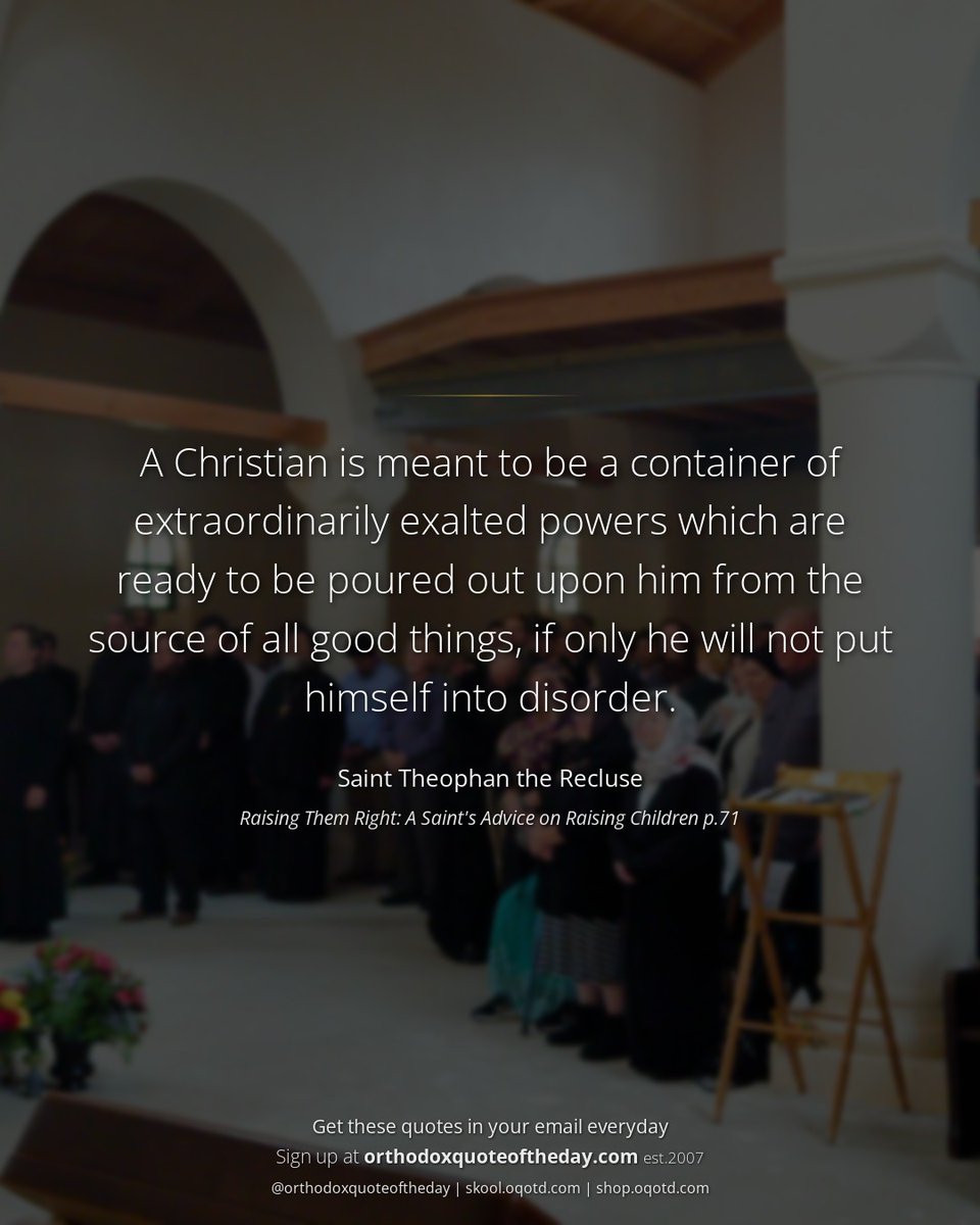 orthodoxqotd's tweet photo. Saint Theophan the Recluse: https://t.co/32IdfT3zHY https://t.co/M7WIZ4R6KI