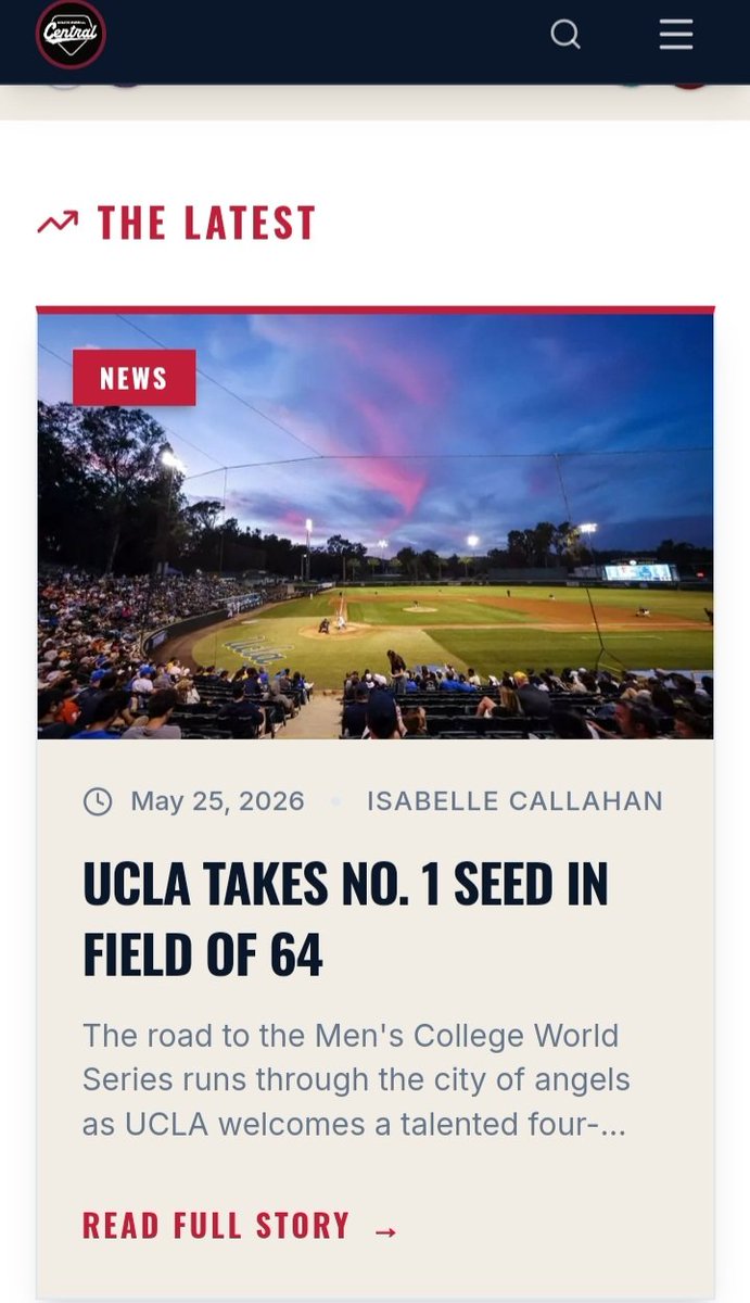 College Baseball Central tweet media