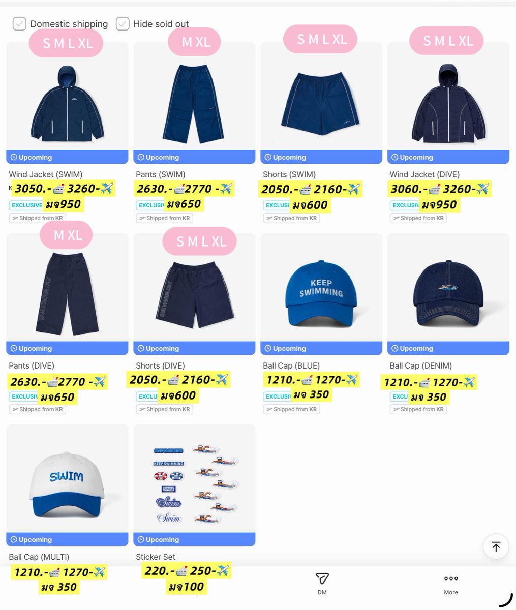 bageltaetae's tweet photo. ฝากรีคับ🙇‍♀️

✅รับผ่อน 50-100 จนของถึงไทย

BTS 'SWIM' Merch. 

สั่งซื้อกรอกฟอร์ม👉🏻https://t.co/KiJ2IjLZV6

หรือทักไลน์ 👉🏻https://t.co/YCYCqQDEnv
ได้นะคะ dm ไม่ค่อยแจ้งเตือน 

✅ส่งกลับ🛳️/✈️

✅ใครอยากเก็บตังไว้กดบัตรก่อนสายผ่อนยาวๆ ระบุรอบรีมาได้เลยค่า 

📍ไซส์เป็นนิ้ว อยู่ในเมนชั่นนะคะ 

#ตลาดนัดบังทัน #ปล่อยของสะสมบังทัน