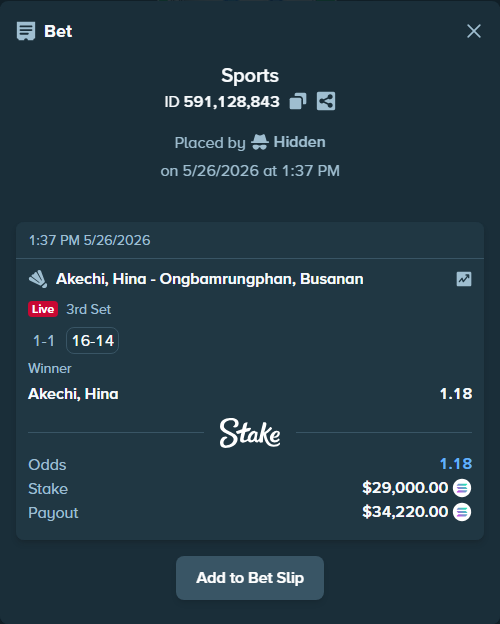 Stake High Roller tweet media