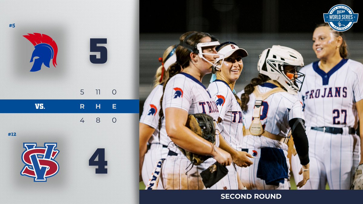 NJCAASoftball's tweet photo. Seminole State➡️ Advances

Seminole State holds off a late Volunteer State surge, and will advance in the 2026 #NJCAASoftball DI World Series!

https://t.co/RGSV0eB1hM https://t.co/7hakDIccEU